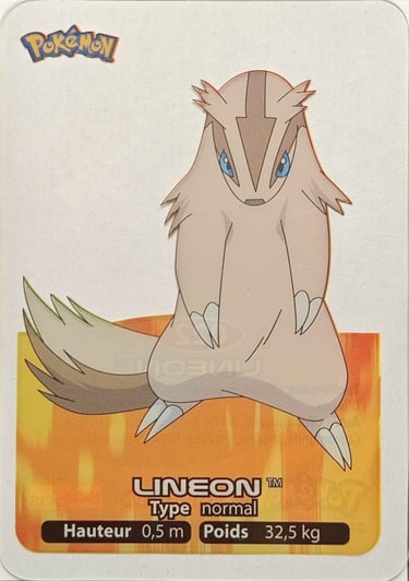 22 Linéon Lamncards Pokémon série 3