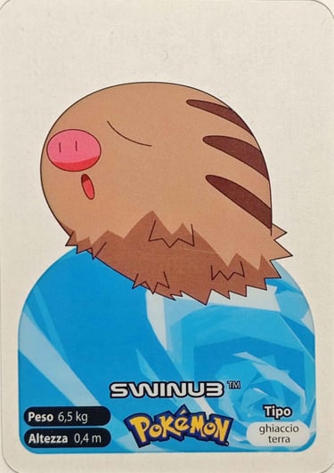 220 Swinub Lamincards spécial édition