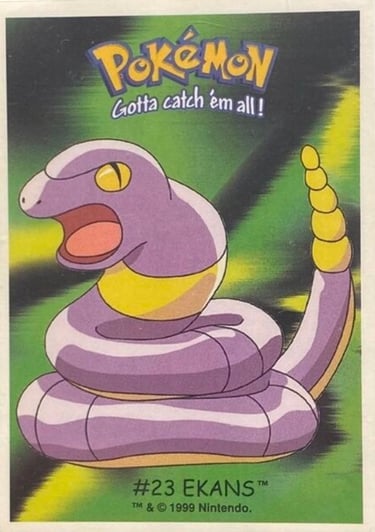 Ekans Dunkin Boomer 1999