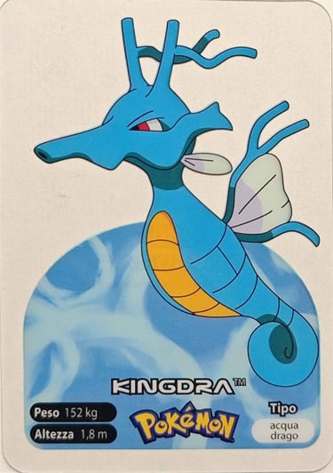 230 Kingdra Lamincards spécial édition