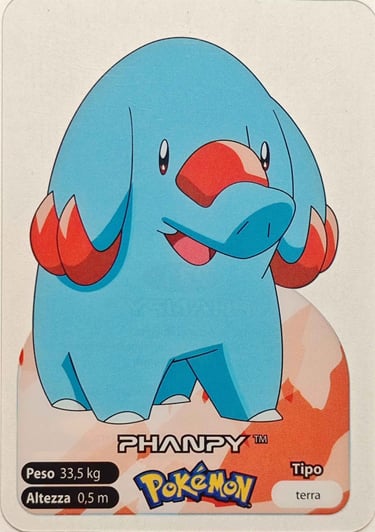 231 Phanpy Lamincards spécial édition