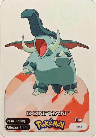 232 Donphan Lamincards spécial édition