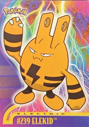 Elekid topps série 3 Johto