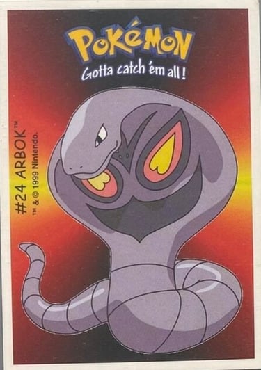 Arbok Dunkin Boomer 1999