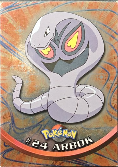 arbok topps serie 1 foil