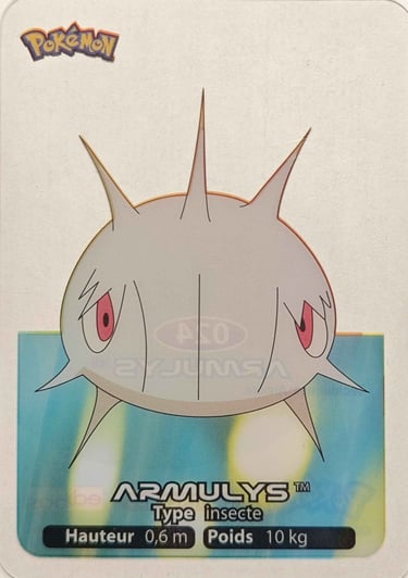 24 Armulys Lamncards Pokémon série 3