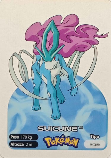 245 Suicune Lamincards spécial édition