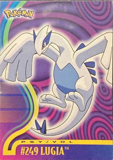 Lugia topps série 3 Jotho