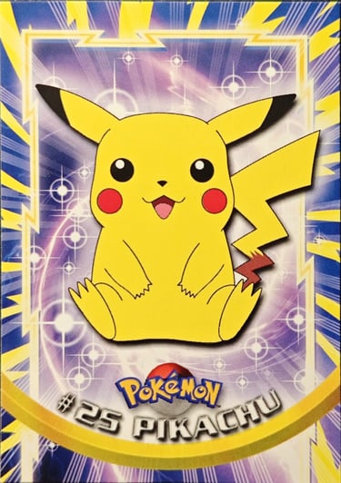 Pikachu topps serie 1