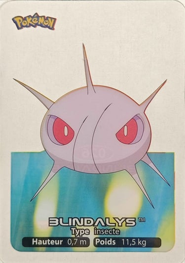 26 Blindalys Lamncards Pokémon série 3