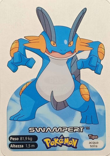 260 Swampert Lamincards spécial édition
