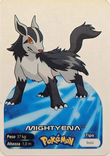 262 Migthyena Lamincards spécial édition