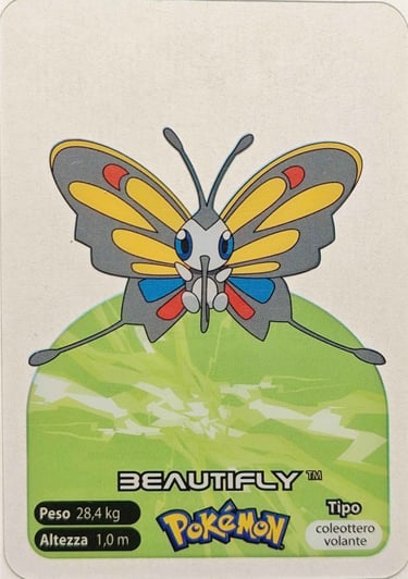 267 Beautifly Lamincards spécial édition
