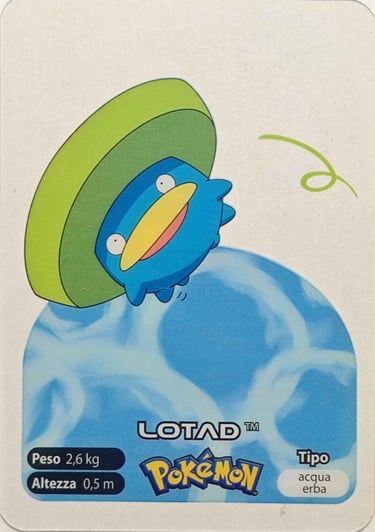 Lotad Lamincards spécial édition