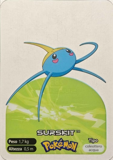 283 Surskit Lamincards spécial édition