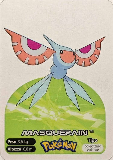 284 Masquerain Lamincards spécial édition