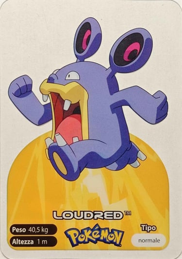 294 Loudred Lamincards spécial édition