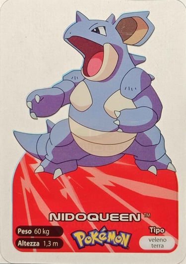 31 Nidoqueen lamincards spécial édition