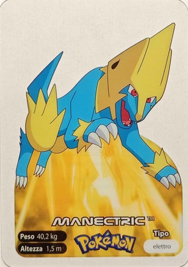 310 Manectric Lamincards spécial édition