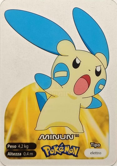 312 Minun Lamincards spécial édition