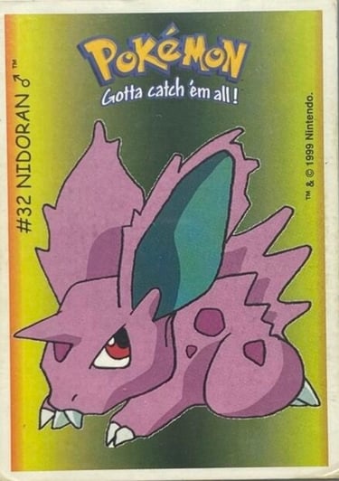 Nidoran Dunkin Boomer 1999