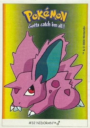 NIdoran Dunkin Boomer 2000
