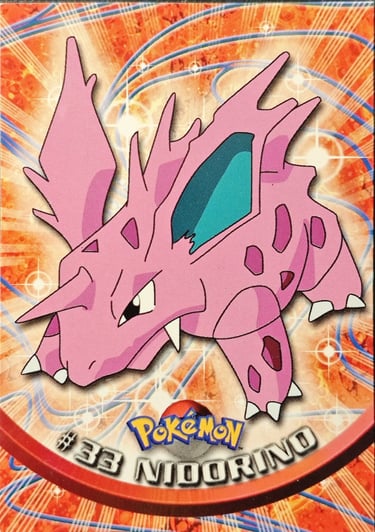 Nidorino topps serie 1