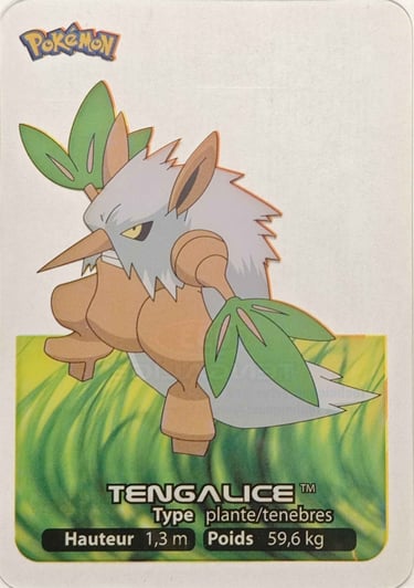 33 Tengalice Lamncards Pokémon série 3