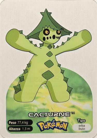 332 Cacturne Lamincards spécial édition