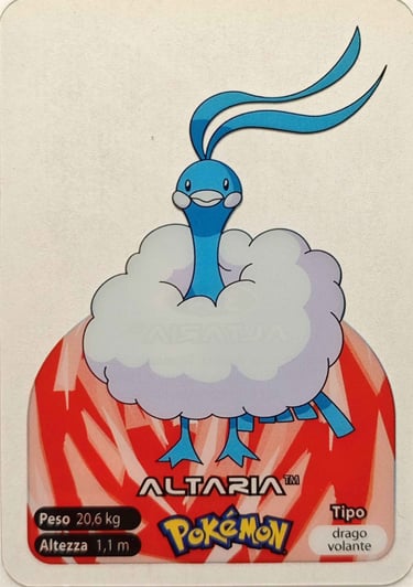 334 Altaria Lamincards spécial édition