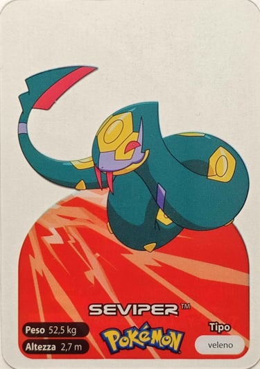 336 Seviper Lamincards spécial édition