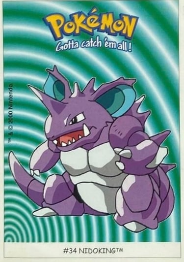 Nidoking Dunkin Boomer 2000