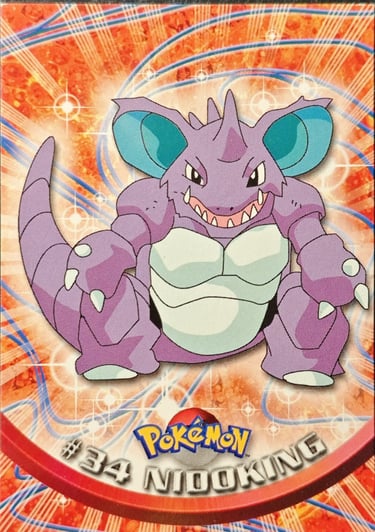 Nidoking topps serie 1