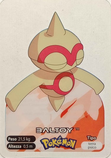 343 Baltoy Lamincards spécial édition