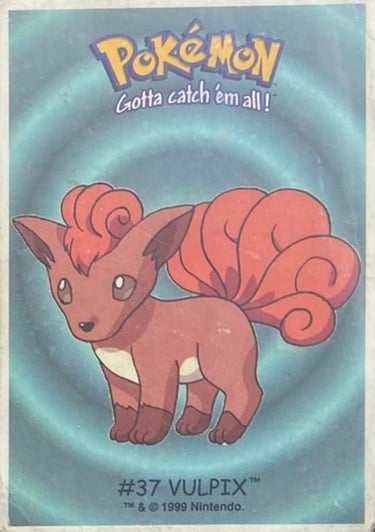 Vulpix Dunkin Boomer 1999
