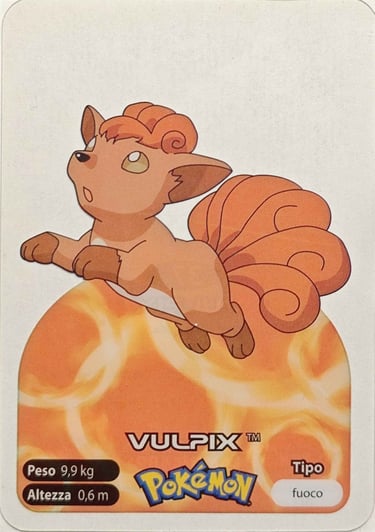 37 Vulpix lamincards spécial édition