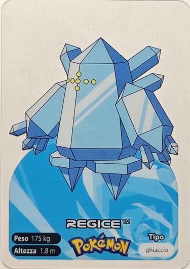 378 Regice Lamincards spécial édition