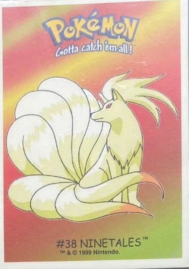 Ninetales Dunkin Boomer 1999