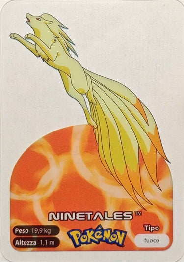 38 Ninetales lamincards spécial édition