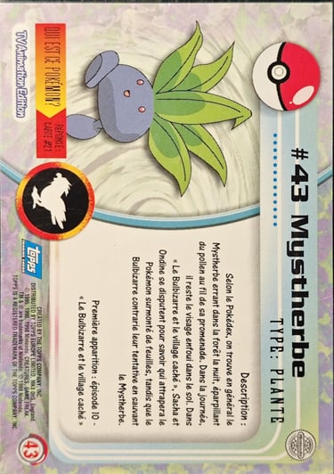 Mystherbe topps serie 1