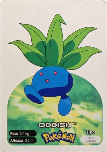 43 Oddish lamincards spécial édition