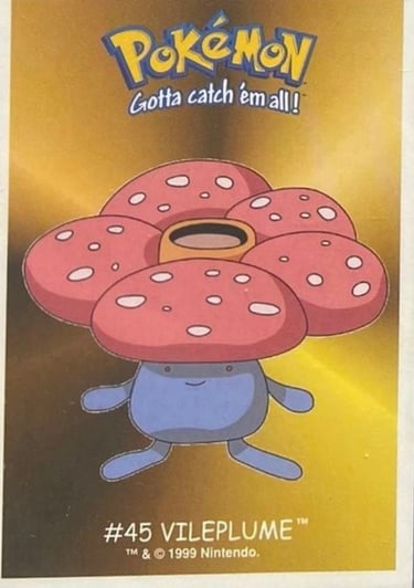 Vileplume Dunkin Boomer 1999