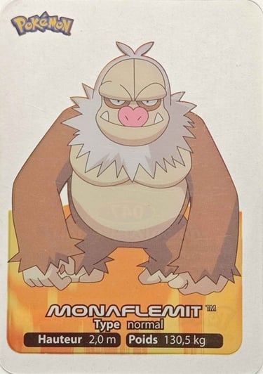47 Monaflemit Lamicards Pokémon série 3