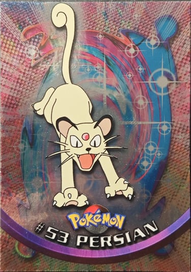 Persian topps série 1 foil