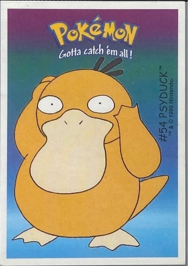 Psyduck Dunkin Boomer 1999