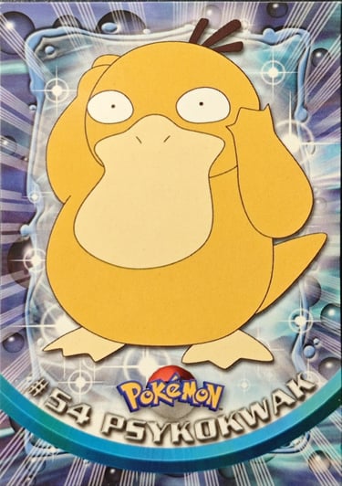 Psykokwak topps série 1