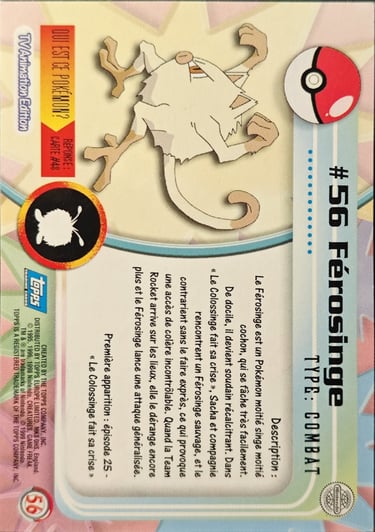 Férosinge topps série 1