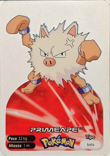 57 Primeape lamincards spécial édition