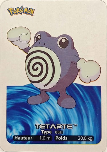 61 Têtarte Lamincards Pokémon série 1
