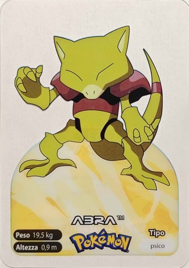 63 Abra lamincards spécial édition